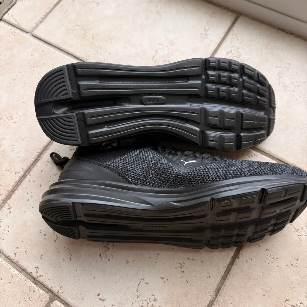 Puma Enzo‎ Beta Woven Mens Running Shoes Black 195125-04 Size 12